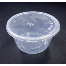 TK R16 ROUND COINTANER WITH LID (50PCS X 10 PKTS)