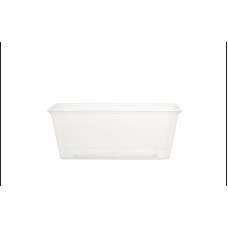 RECT,TAKE AWAY BOX W/LID 1000ML